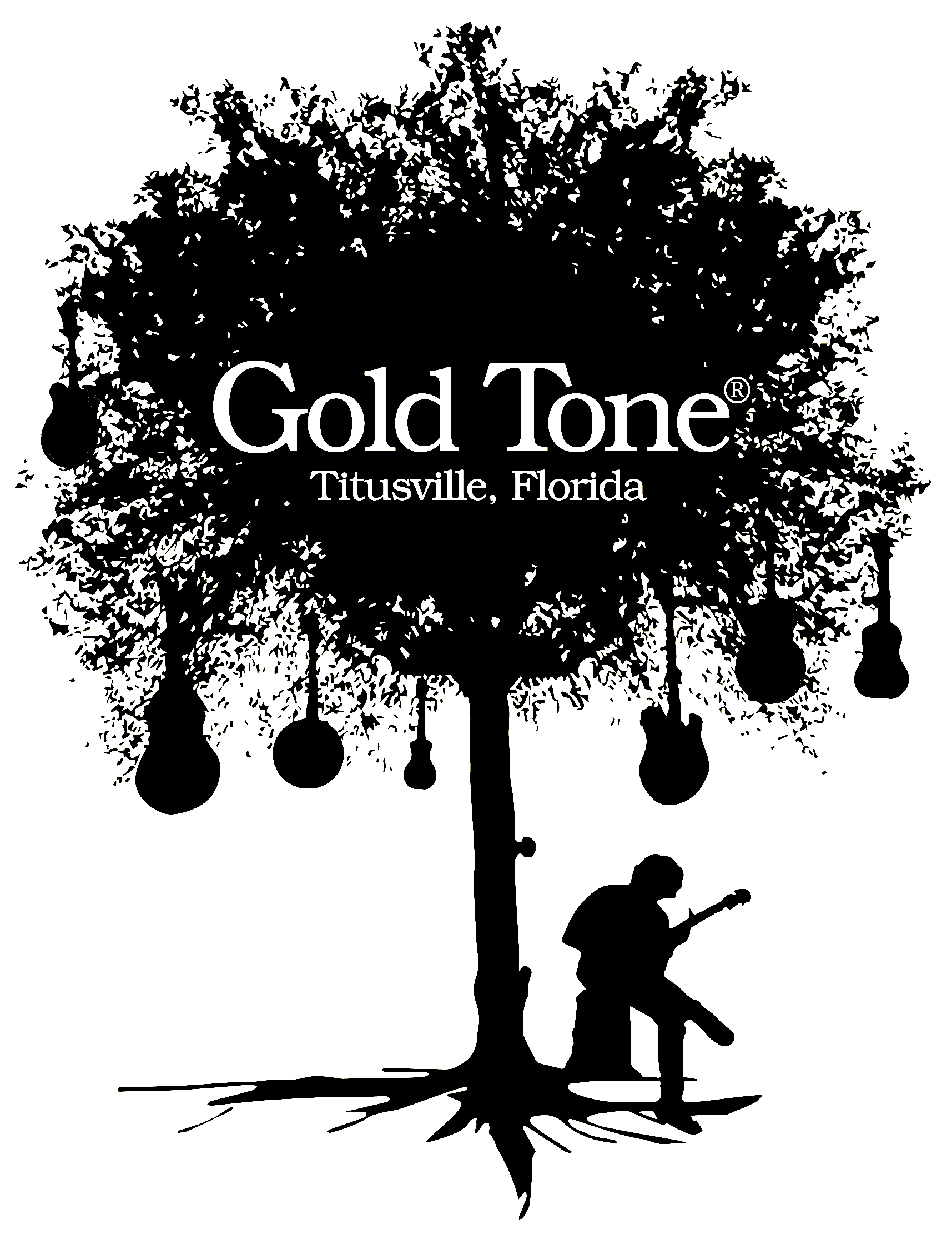 Gold Tone Tree Logo – Transparent